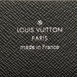 Louis Vuitton Monogram Eclipse Pochette Discovery PM Pouch M44323 Black PVC Leather Men's LOUIS VUITTON