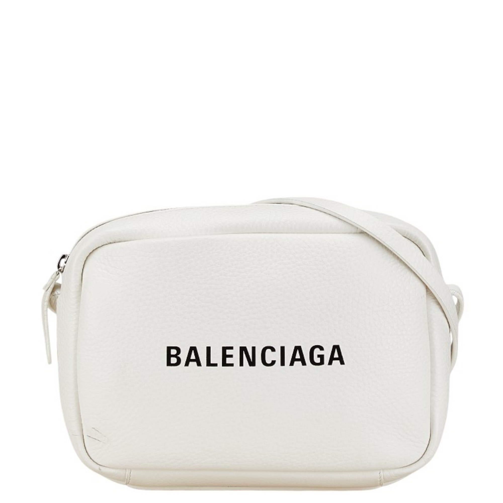 Balenciaga Everyday Shoulder Bag 489612 White Leather Women's BALENCIAGA