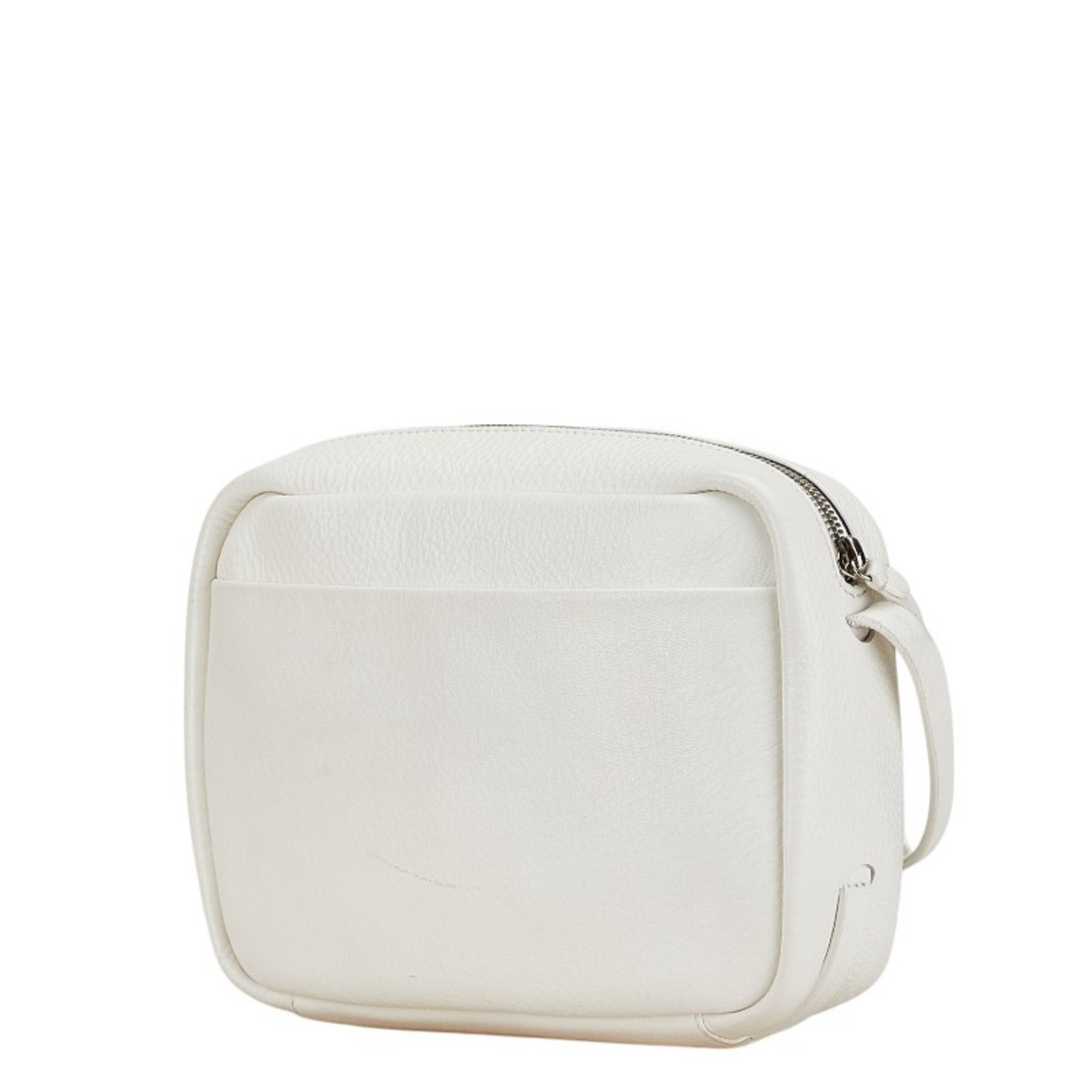 Balenciaga Everyday Shoulder Bag 489612 White Leather Women's BALENCIAGA