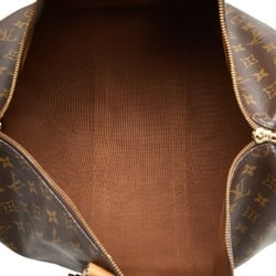 Louis Vuitton Monogram Keepall 50 Boston Bag Travel M41426 Brown PVC Leather Women's LOUIS VUITTON