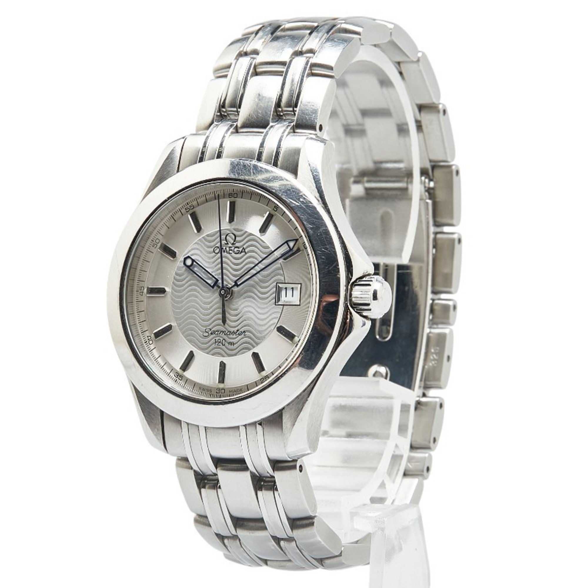 OMEGA Seamaster 120 Watch 2511.31 Quartz Silver Dial Stainless Steel Men's