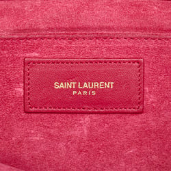 Saint Laurent Y-line clutch bag, second 311213, pink leather, women's, SAINT LAURENT