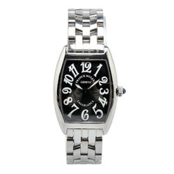 Franck Muller Casablanca Watch 1752Qz Quartz Black Dial Stainless Steel Ladies FRANCK MULLER