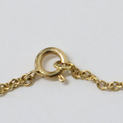 TIFFANY&Co. Tiffany K18 Heart Bracelet Elsa Peretti 3-Row Chain Yellow Gold Luxury Women's