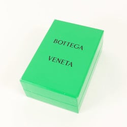 BOTTEGA VENETA Intrecciato zip-up leather card case (ZIPPED CARD CASE) coin case, recent model, black, men's