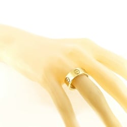 Cartier Ring Atlas Love K18YG Yellow Gold #52 Ladies