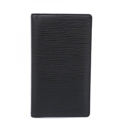 Louis Vuitton Long Wallet Epi Agenda Poche R20522 Noir Men's Women's