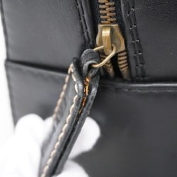 CHANEL Handbag Wild Stitch Lambskin Black Ladies