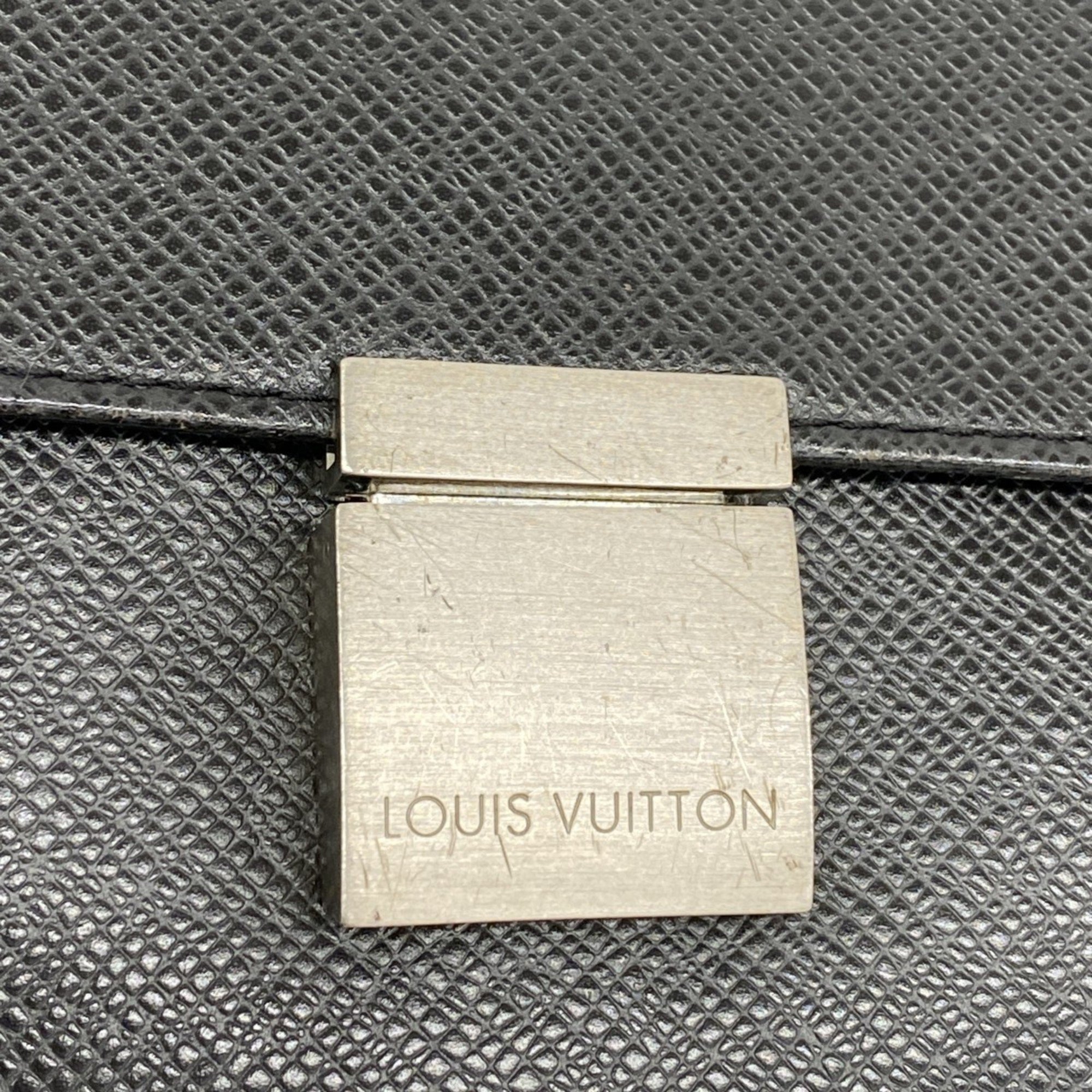 Louis Vuitton Clutch Bag Taiga Selenga M30782 Aldwaz Men's