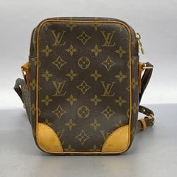 Louis Vuitton Shoulder Bag Monogram Danube M45266 Brown Ladies