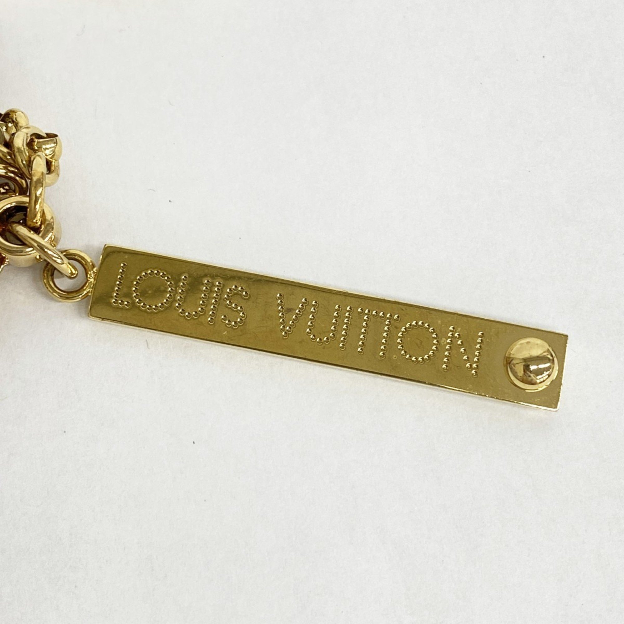 Louis Vuitton Keychain Bijoux Sac Taberge M65090 Gold Men's Women's