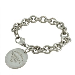 Tiffany Bracelet Return Toe Round Tag Silver 925 Ladies