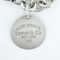 Tiffany Bracelet Return Toe Round Tag Silver 925 Ladies