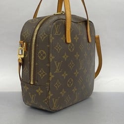 Louis Vuitton handbag Monogram Spontini M47500 brown ladies