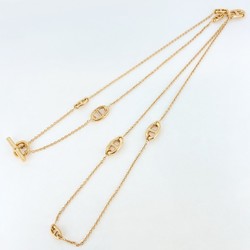 Hermes Necklace Chaine d'Ancre Farandoule K18PG Pink Gold Ladies