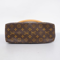 Louis Vuitton Shoulder Bag Monogram Looping GM M51145 Brown Ladies