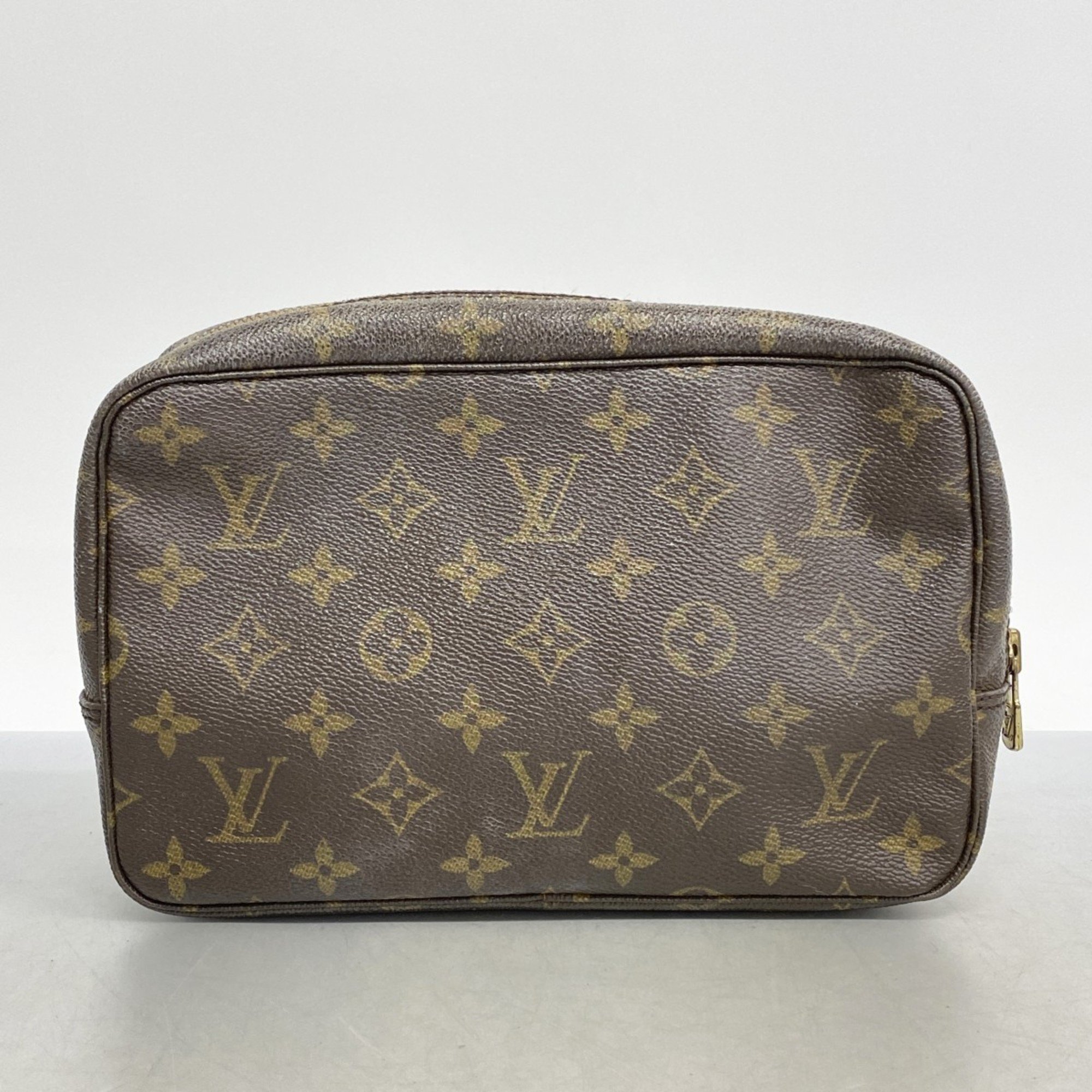 Louis Vuitton Pouch Monogram True Toilet 23 M47524 Brown Ladies