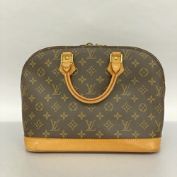 Louis Vuitton handbag Monogram Alma M51130 brown ladies