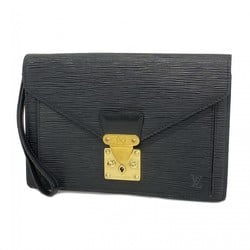 Louis Vuitton Clutch Bag Epi Pochette Serie Dragonne M52762 Noir Men's