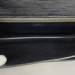 Louis Vuitton Clutch Bag Epi Pochette Serie Dragonne M52762 Noir Men's