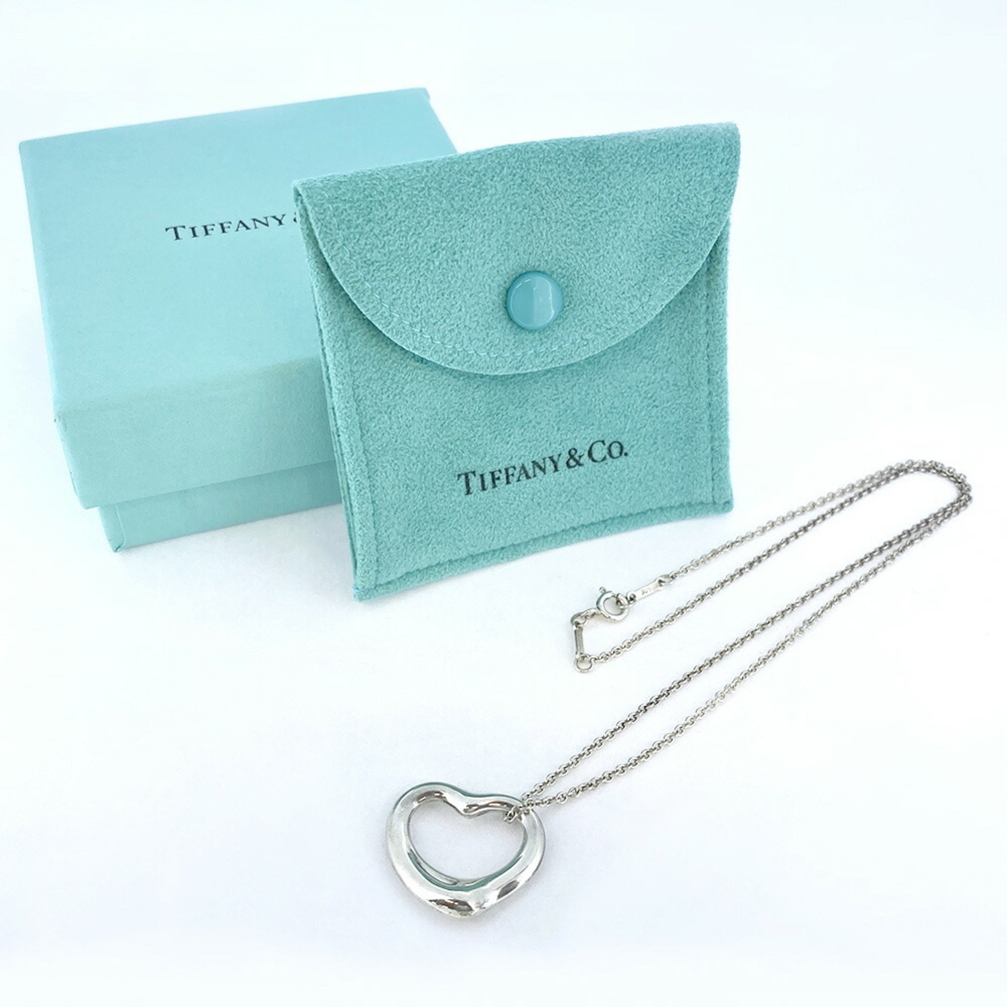 Tiffany Necklace Heart Silver 925 Ladies