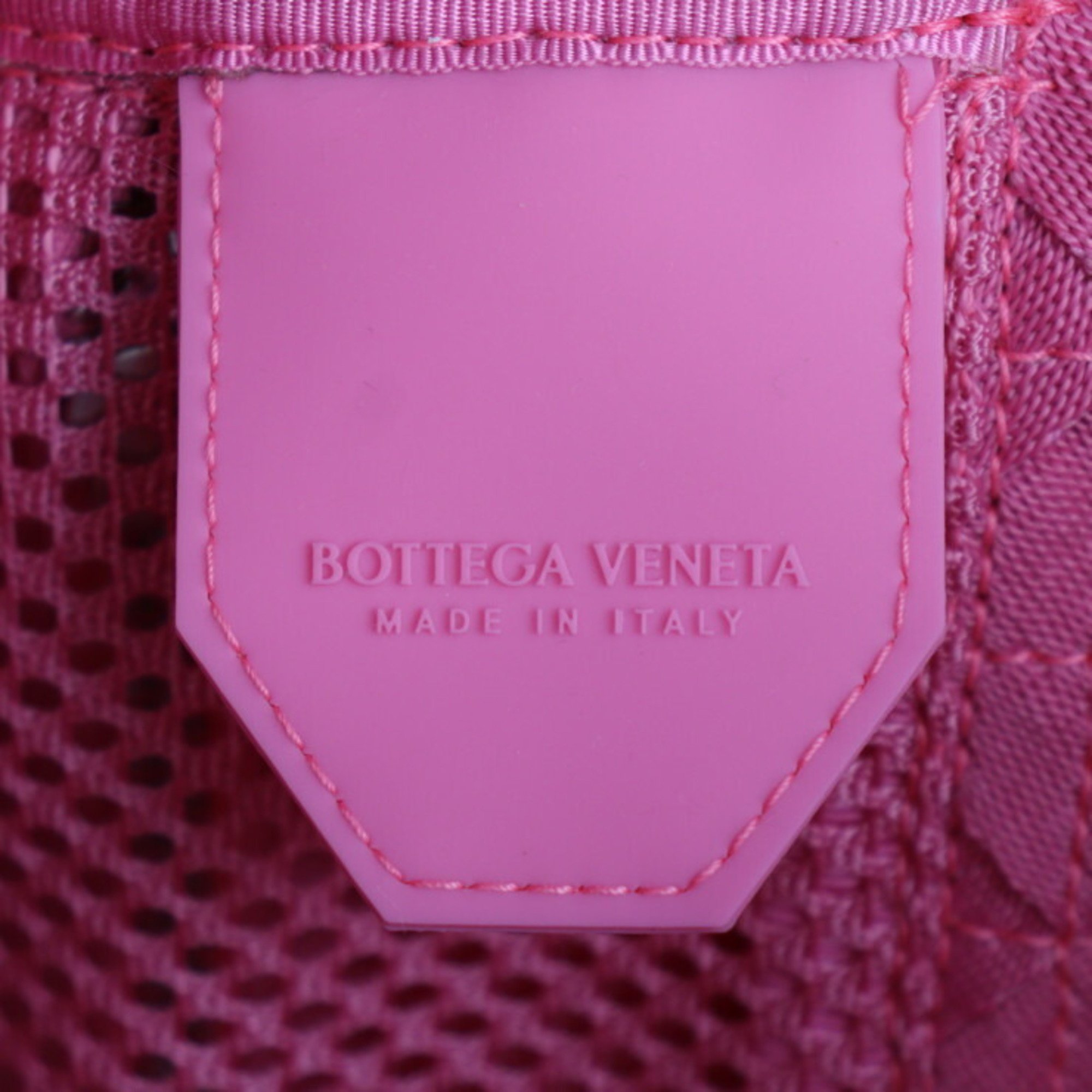 BOTTEGA VENETA Bottega Veneta Intrecciato Webbing Shoulder Bag 657952 Polypropylene Pink Crossbody