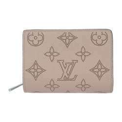 LOUIS VUITTON Louis Vuitton Portefeuille K Bi-fold Wallet M82758 Monogram Mahina Rose Jasmine Compact