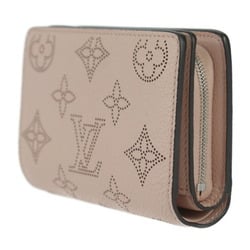 LOUIS VUITTON Louis Vuitton Portefeuille K Bi-fold Wallet M82758 Monogram Mahina Rose Jasmine Compact