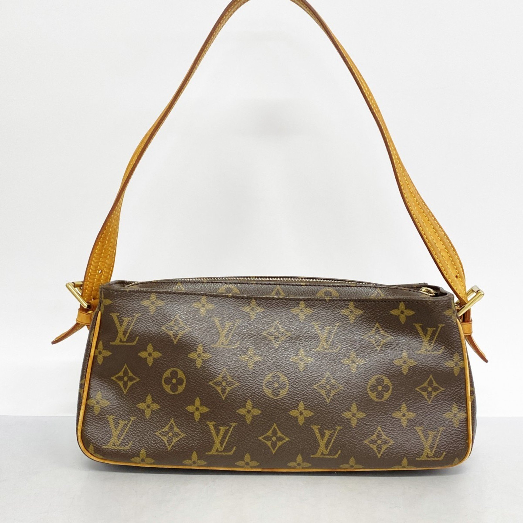 Louis Vuitton Shoulder Bag Monogram Vivacite MM M51164 Brown Women's