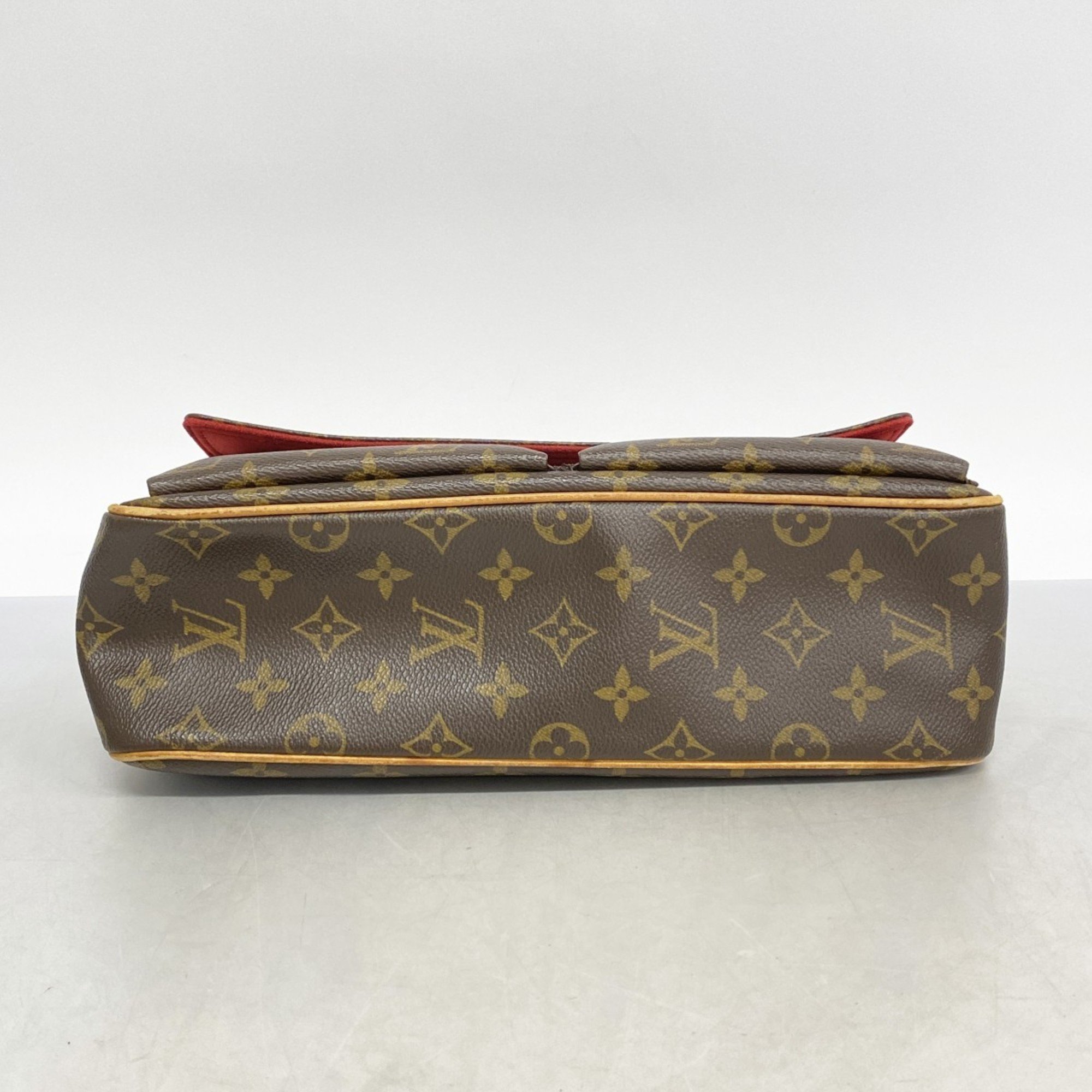 Louis Vuitton Shoulder Bag Monogram Vivacite MM M51164 Brown Women's