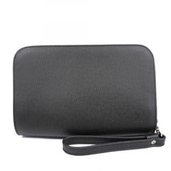 Louis Vuitton Clutch Bag Taiga Baikal M30182 Aldwaz Men's