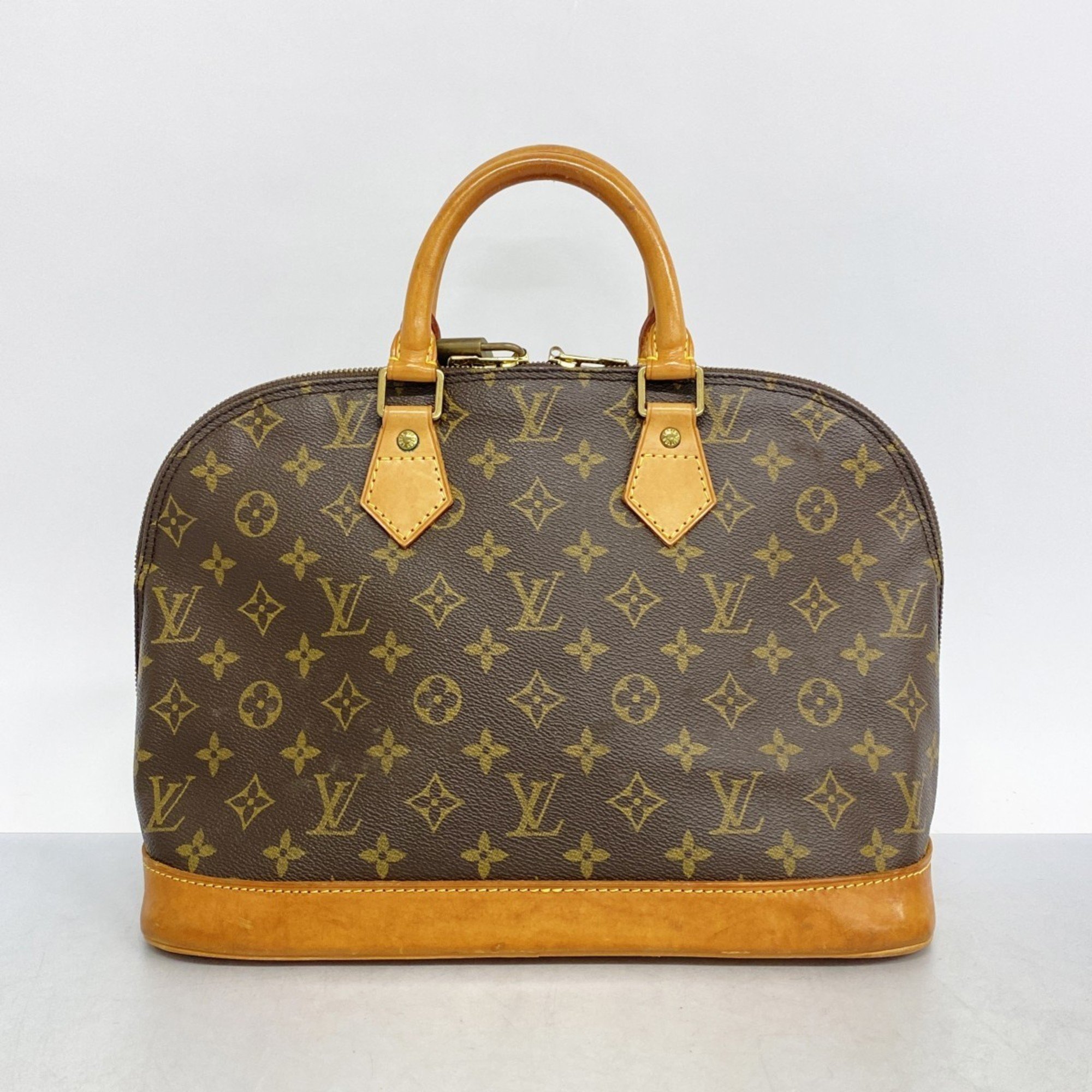 Louis Vuitton handbag Monogram Alma M51130 brown ladies