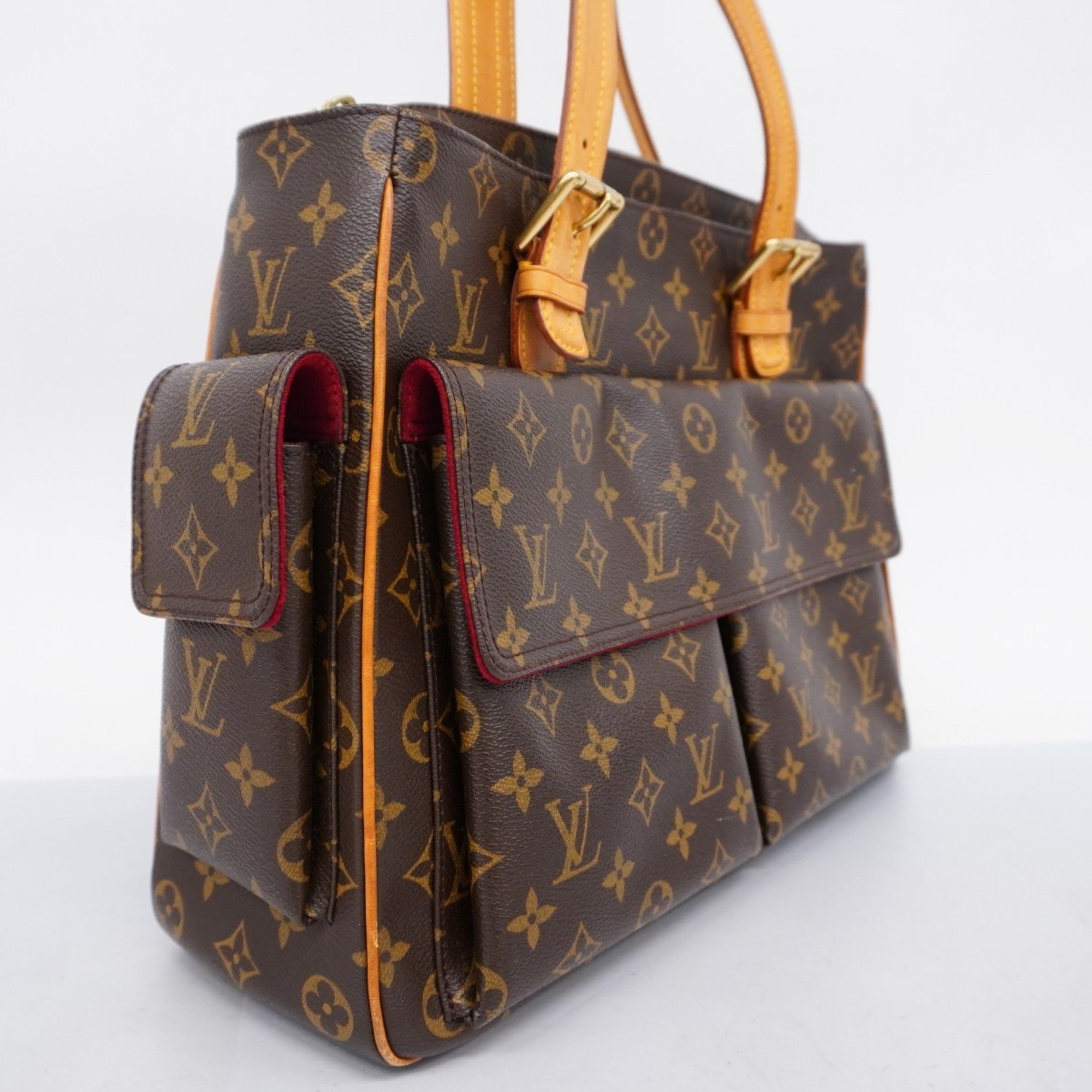 Louis Vuitton Tote Bag Monogram Multiplicite M51162 Brown Ladies