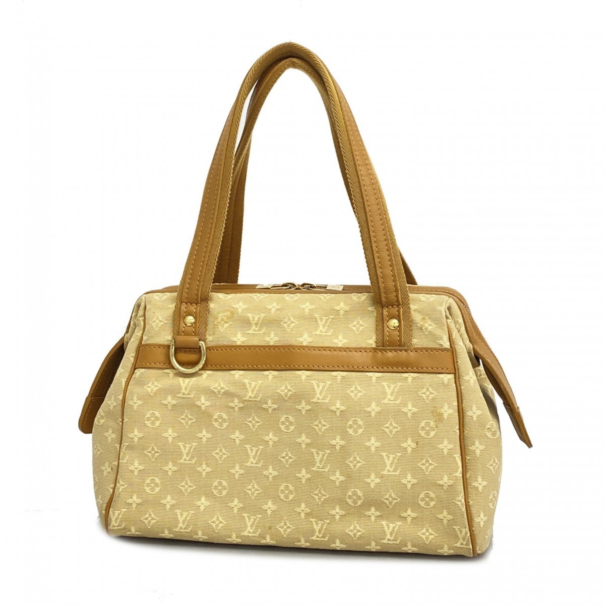 Louis Vuitton Handbag Monogram Josephine PM M92416 Beige Women's