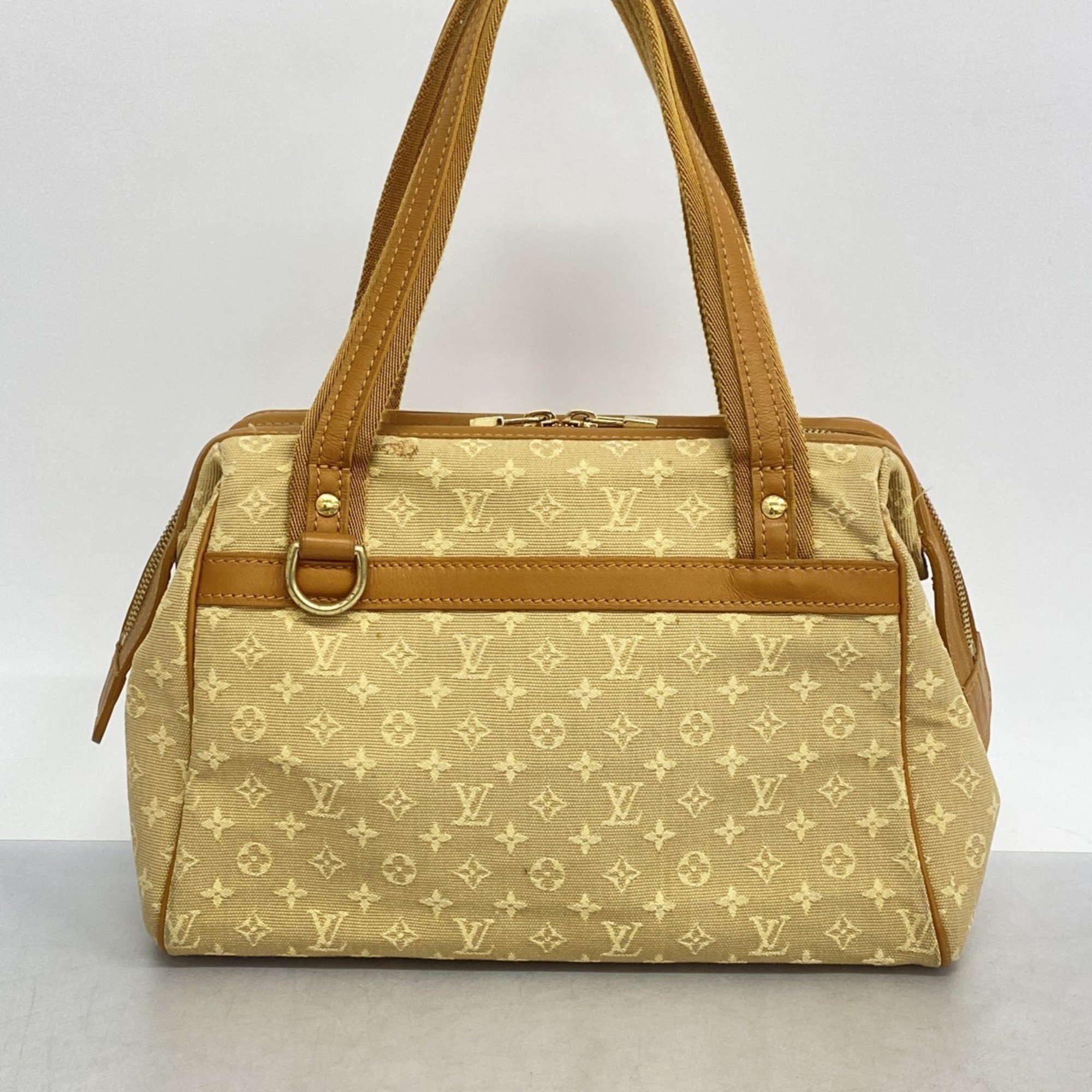 Louis Vuitton Handbag Monogram Josephine PM M92416 Beige Women's