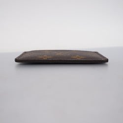 Louis Vuitton Business Card Holder/Card Case Monogram Porte Carte Sample M61733 Brown Men's/Women's