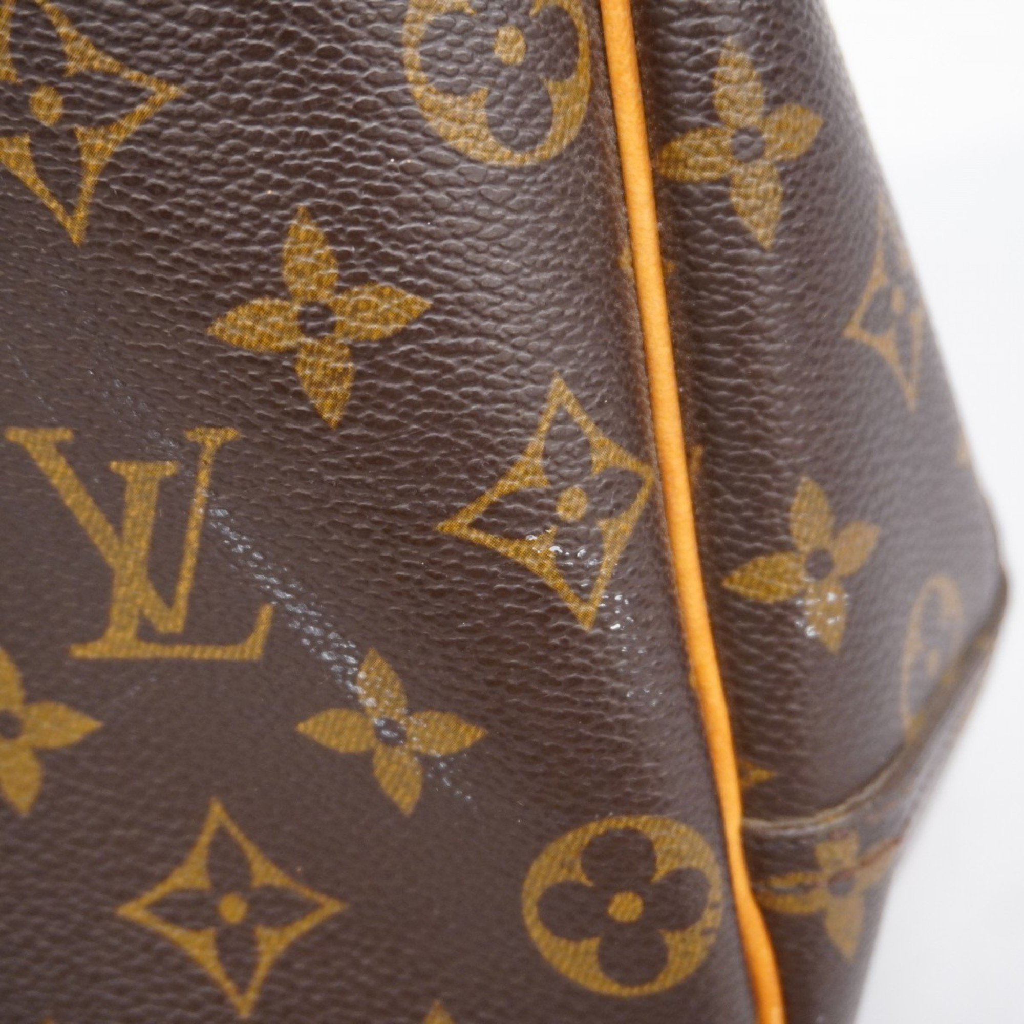 Louis Vuitton Handbag Monogram Deauville M47270 Brown Ladies