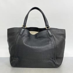 Gucci Handbag Soho 282309 Leather Black Champagne Ladies