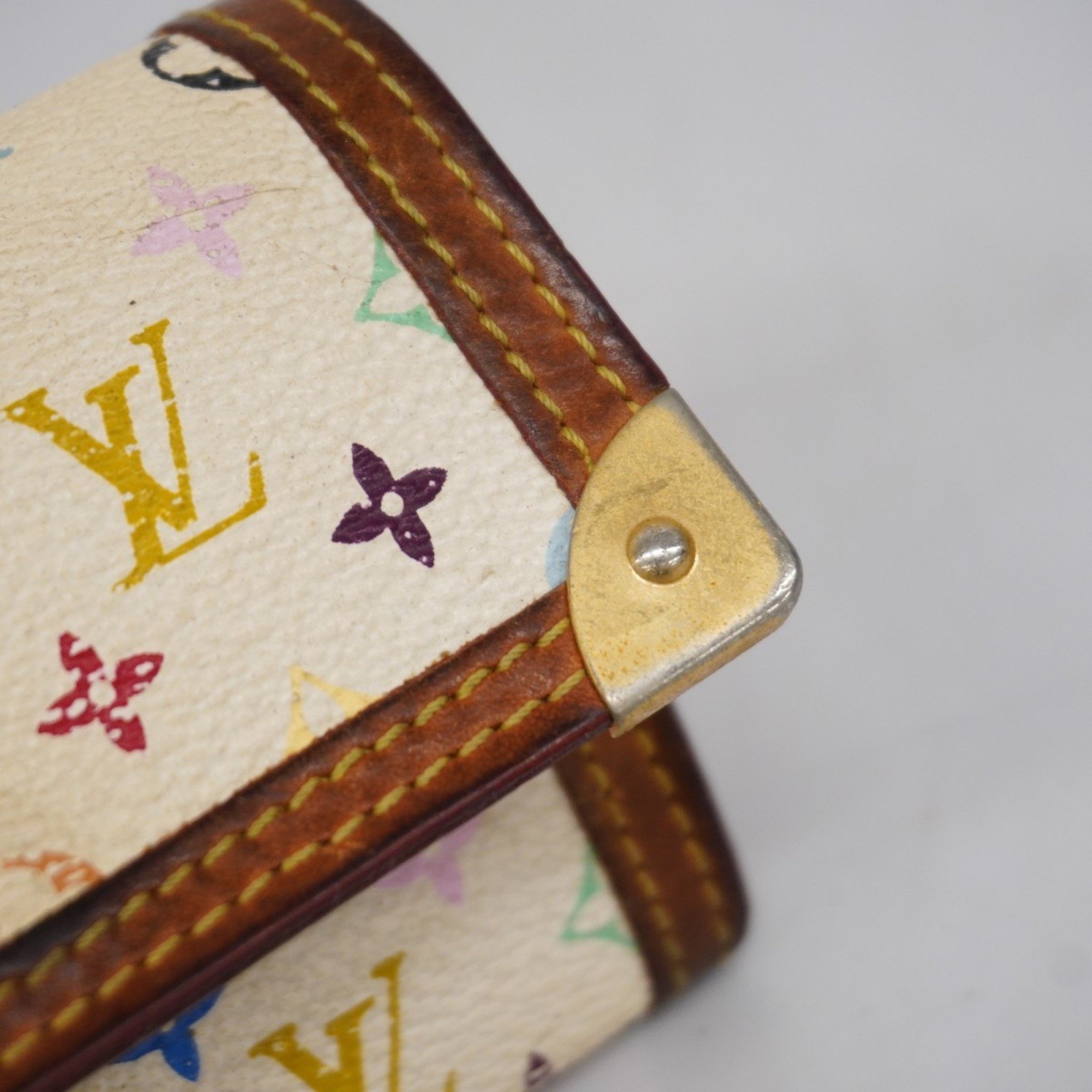 Louis Vuitton Wallet/Coin Case Monogram Multicolor Porto Monnaie Pla M92657 Bron Ladies