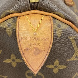 Louis Vuitton Handbag Monogram Speedy 30 M41108 Brown Ladies