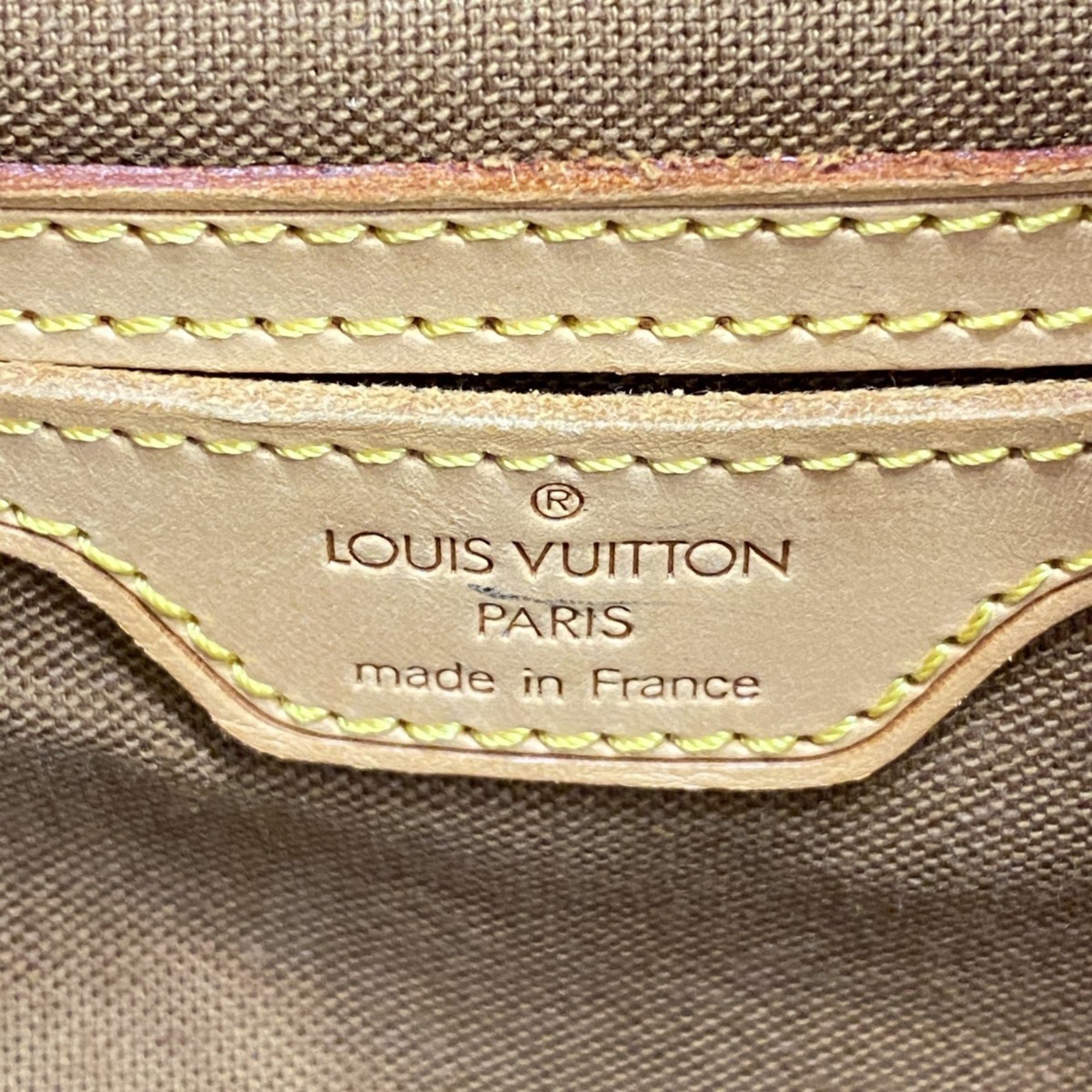 Louis Vuitton Backpack Daypack Monogram Montsouris GM M51135 Brown Women's