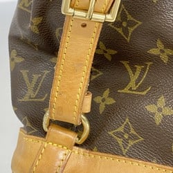 Louis Vuitton Backpack Daypack Monogram Montsouris GM M51135 Brown Women's