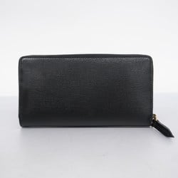 Gucci Long Wallet 451273 Leather Black Men's Women's