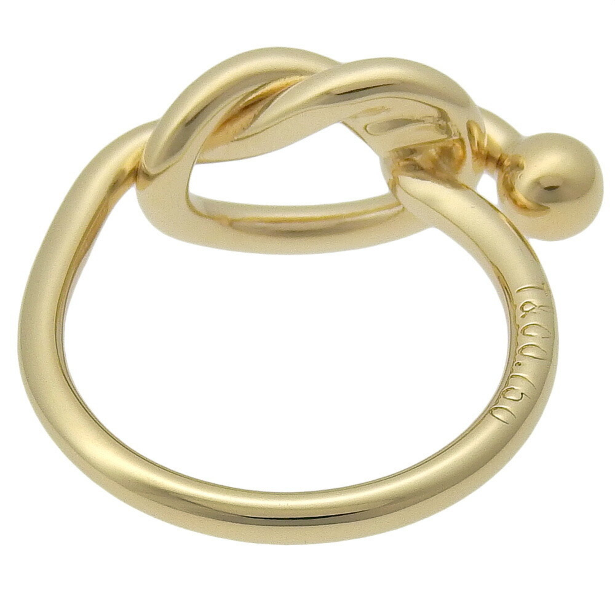 Tiffany & Co. Love Knot Ring, size 8, 18K yellow gold, approx. 3.6g, knot, for women