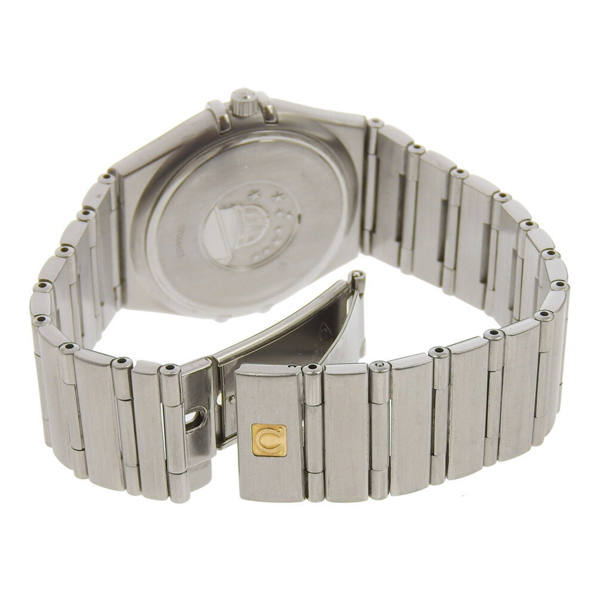 OMEGA Constellation Watch 1512.3 Stainless Steel 1998 Quartz Analog Display White Dial Men's