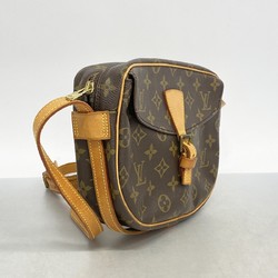 Louis Vuitton Shoulder Bag Monogram Jeune Fille MM M51226 Brown Women's