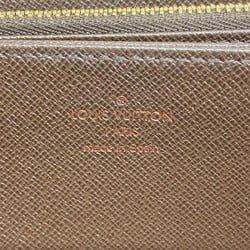 Louis Vuitton Long Wallet Damier Zippy N41661 Ebene Men's Women's