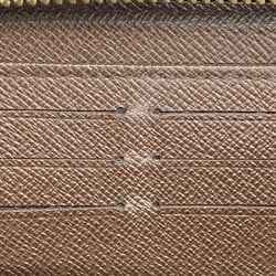 Louis Vuitton Long Wallet Damier Zippy N41661 Ebene Men's Women's