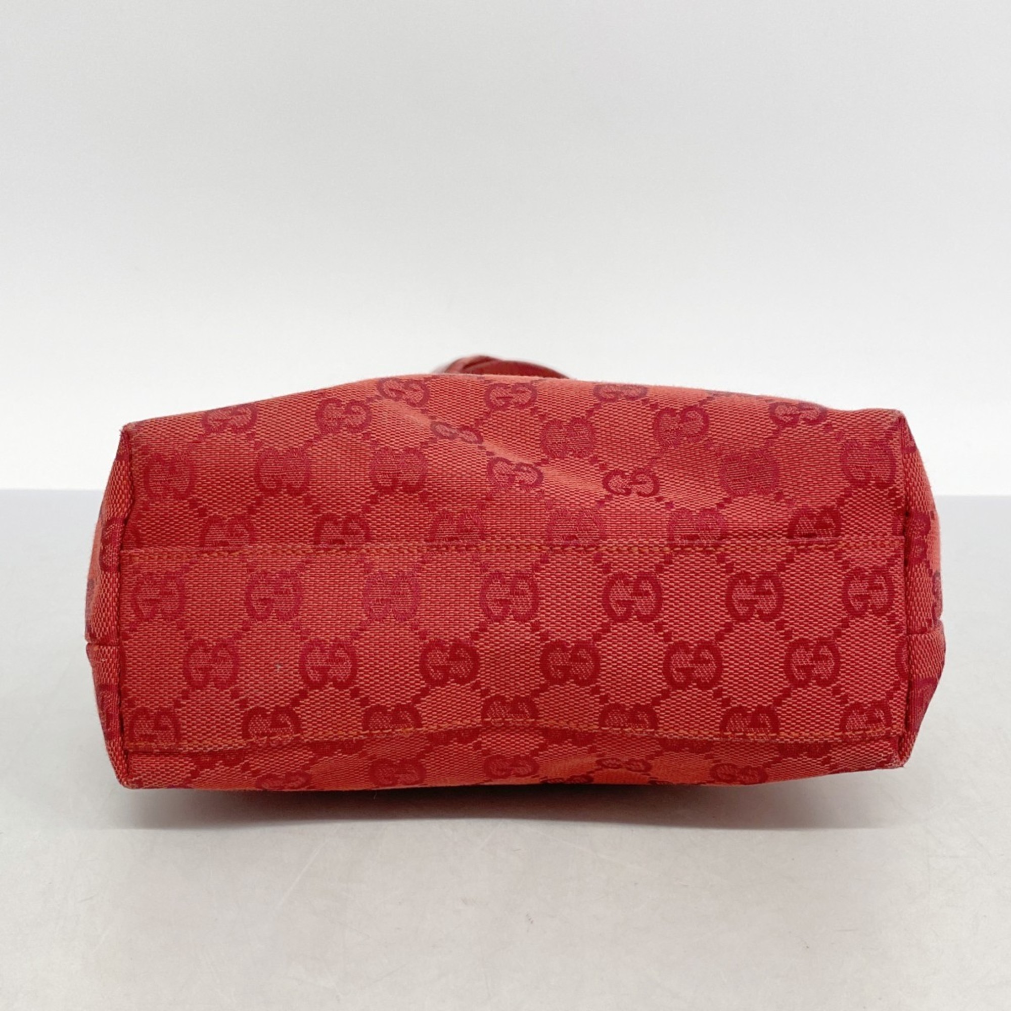 Gucci Handbag GG Canvas 002 1075 Red Women's