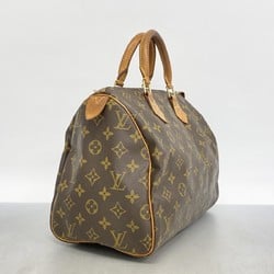 Louis Vuitton Handbag Monogram Speedy 30 M41108 Brown Ladies